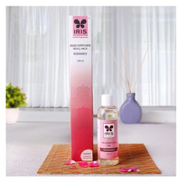 Iris Homefragrances Reed Diffuser Refill Pack with 100 ml Diffuser Oil and 16 Reed sticks - Fragrance Romance image 5