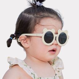 Little Surprise Box LLPBlack & White Round Sunglasses With UV Protected Lens-18