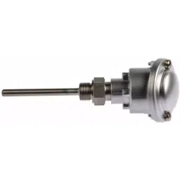 RS PRO PT100 RTD Sensor 8 mm Dia 100 mm Long 3 Wire G1/2 Class B +250°C Max, 5477714 image 4