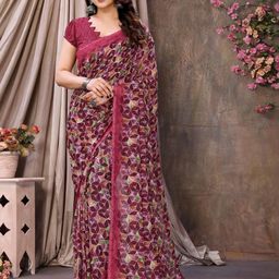 LeeliPeeri Designer Geometric Printed Saree-image-30