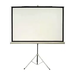 Labpro 174 132x178 cm Tripod High Gain Projection Screen with Metallic Stand-9