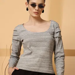 STYLECAST X KASSUALLY Women Cotton Crop Top-image-2