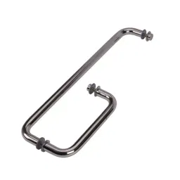 Hafele Stainless Steel SS Polished 19x450 mm Towel Bar with Pull Handle Pair 19x200 mm, 983.13.001-image-80