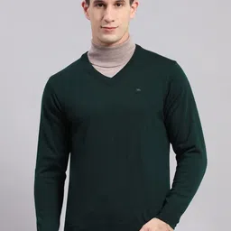 Monte Carlo Men Woollen Longline Pullover-57