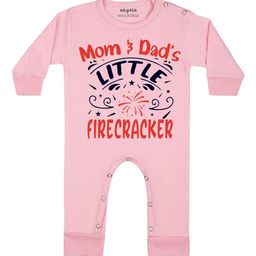 Arvesa My First Diwali Printed Bodysuit-image-10