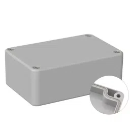 RS PRO Grey ABS General Purpose Enclosure, IP66, IK07, Grey Lid, 64 x 98 x 36.4 mm Model No 2010174-image-75