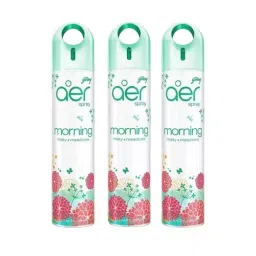 Godrej Aer Morning Misty Meadows Aer Freshner Liquid Spray (Pack of 3)-image-47
