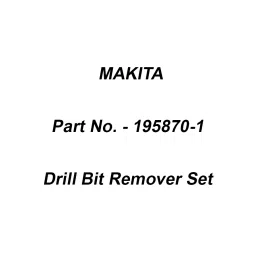 Makita Drill Bit Remover Set, 195870-1-31