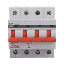Anchor Uno 63A 4 Pole Isolator 98064-image-65