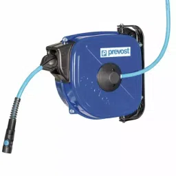PREVOST Wall Mounted 15m Air Hose Reel, 10 mm Inner Diameter, 14 mm Outer Diameter, 833 LPM Flow Rate, DRF 1015IS-image-94