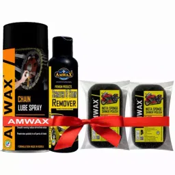 Amwax Finishing Metal Polish For All Cars and Motorbikes 300 ml ( Pack of 4 )-image-9