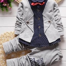 BAESD Infant Boys Printed 2-Piece Suits-image-77