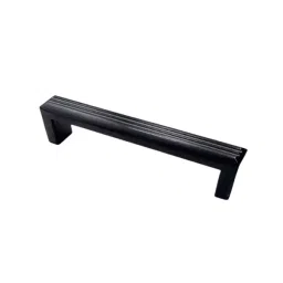 PRADO Cabinet Handle Steel 128 mm Size for Drawers and Compartments, DIAMOND BLACK LINE-picture-41
