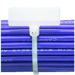 PANDUIT Cable Ties CABLE TIE, FLAG/MARKER, 109MM L, NYLON, NATURAL, 18LB, PK100, PLF1M-C. (Pack of 100)-image-98