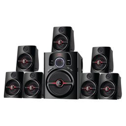 I Kall IK- 4444 7.1 Bluetooth Multimedia Home Theater with FM Pen Drive Aux Support - Black-image-17
