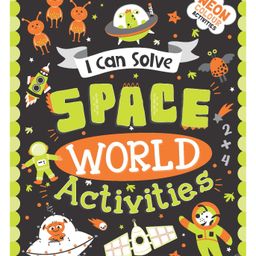 Space World Activities I Can Solve Activity Book with Colouring Pages Mazes Dot-to-Dots - English-20