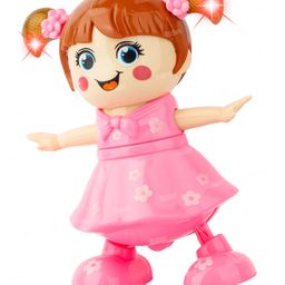 Fiddlerz Dancing Girl Toy with 3D Lights and Music - Pink-image-62