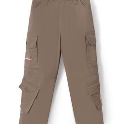 Noddy Solid Pocket Detailed Pant - Brown-image-42