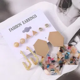 Arzonai Contemporary Studs Earrings-picture-33