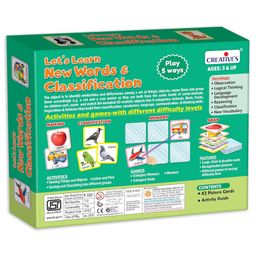 Creative Let's Learn New Words & Classification Educational Game Multicolor - 43 Pieces image 3