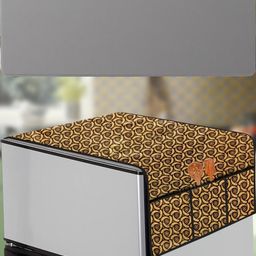 The Furnishing Tree Yellow Plastic Refrigerator Cover-image-91