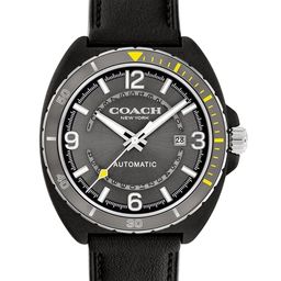 Coach Men Dial & Leather Straps Analogue Automatic Solar Powered Watch-10