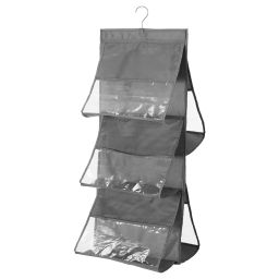ikea skubb Hanging handbag organiser, dark grey, 39x93 cm-picture-20