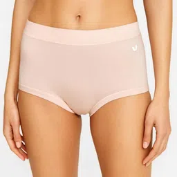 Blush Lado Women Microfiber High-Waist Seamless Shaping Shorts-picture-47