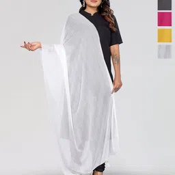 Moda Rapido Selection of 5 Striped Dupatta-picture-14