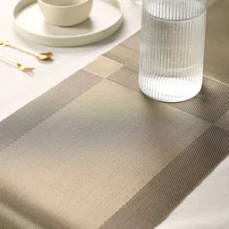 MARKET99 Green Striped Table Runners-56