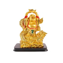 The Spiritual Living Gold-Toned Buddha Figurine Showpiece-picture-9