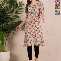 Anouk Rustic Women Pack Of 4 Ethnic Motifs Printed Kurta-image-68