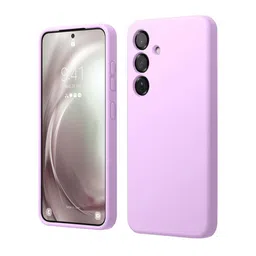 LIRAMARK Solid Samsung Galaxy S25 Plus Liquid Silicone Soft Back Case-12