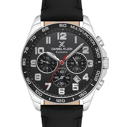 Daniel Klein Exclusive Men Round Dial & Regular Straps Analogue Watch DKX.1.13843-1-5