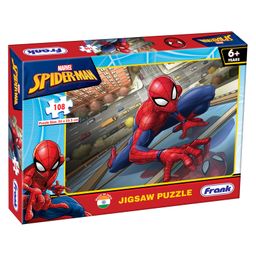 Marvel Spider Man Jigsaw Puzzle Multicolor(108 Pieces) for kids above 6+ Years - 90149-10