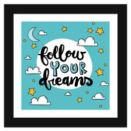 Wens Inspirational Quote Frame - Multicolor-image-77