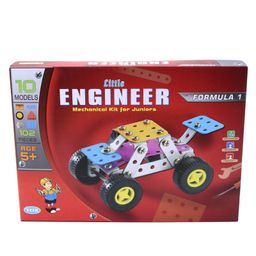 Petals Little Engineer Formula 1 Set Multicolor - 102 Pieces-20