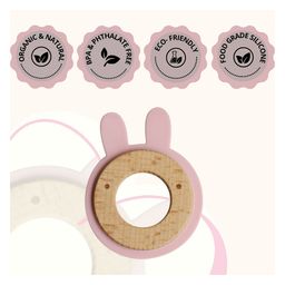 Little Rawr Premium Disc Teether - Rabbit-6