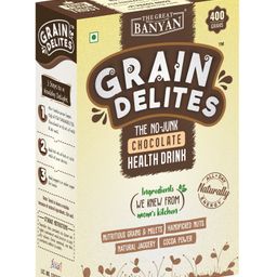 GrainDelites The No Junk Chocolate Health Drink Mix - 400 gm-20