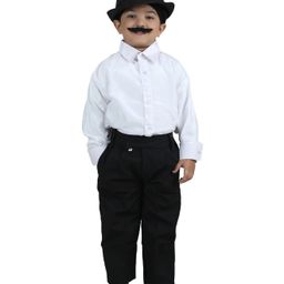BookMyCostume Bhagat Singh Freedom Fighter Fancy Dress Costume - Black & White-image-63