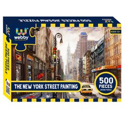 Webby The New York Street Painting Jigsaw Puzzle - 500 pieces-11