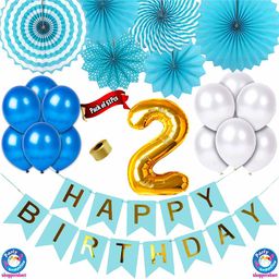 Shopperskart 2nd Birthday Kit Blue - Pack of 51-image-54