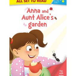 All Set to Read Fun with Letter A  Anna and Aunt Alice's Garden Picture Book - English-10