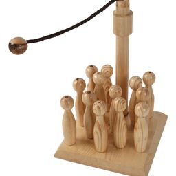 The Engraved Store Mini Skittles Bowling Pin Set - Multicolour-19