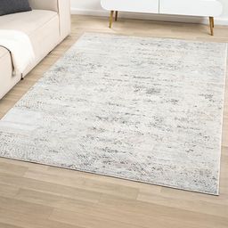 Kaleen India Blue Polyester Abstract Anti-Skid Carpets-image-25
