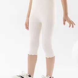 LULU & SKY Girls Mid-Rise Three-Fourth Length Leggings-image-89