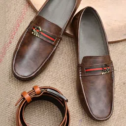 FUNNY FIRE Men Lightweight Loafers-picture-13