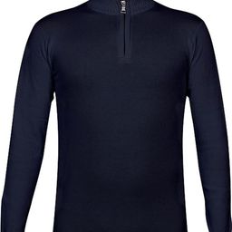 CLOTHIFY Boys High Neck Zip Detail Pullover Sweaters-image-78
