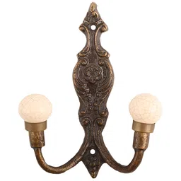 IndianShelf 1 Piece Ceramic Crackle Key Holder Hangers for Clothes Wall Mounted-image-99