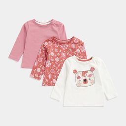 mothercare Floral Print Cotton Top-picture-46